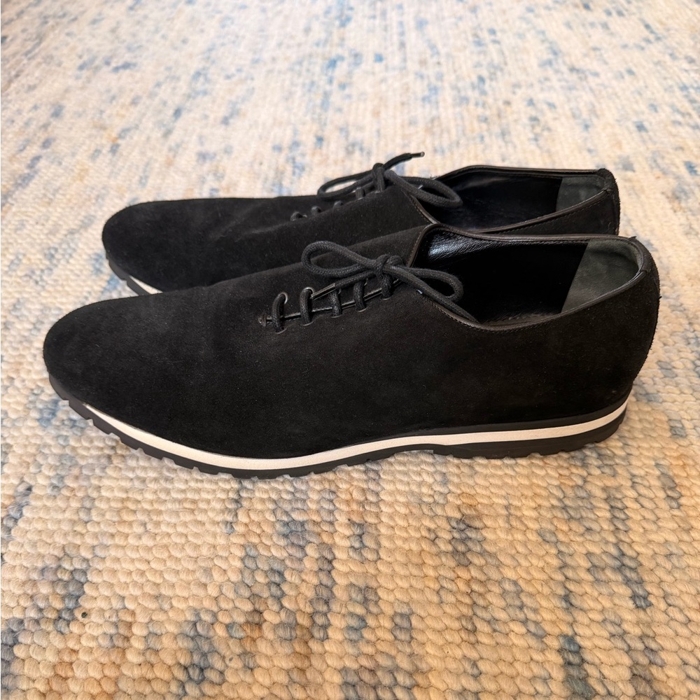 Men's Manolo Blahnik Black Suede Shoes